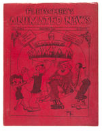 "FLEISCHER'S ANIMATED NEWS" 1935 IN-HOUSE STUDIO PUBLICATION.