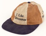 I LIKE STEVENSON 1952/1956 DEMOCRATIC CAMPAIGN CAP.