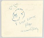 WALT KELLY ORIGINAL ART SKETCH OF POGO POSSUM.