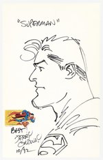 JERRY ORDWAY ORIGINAL ART OF SUPERMAN.