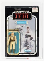 STAR WARS: RETURN OF THE JEDI (1983) - LUKE SKYWALKER (HOTH BATTLE GEAR) 77 BACK-A AFA 80 Y-NM.