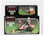 STAR WARS: RETURN OF THE JEDI (1983) - SPEEDER BIKE VEHICLE AFA 75 EX+/NM.