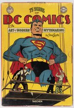 75 YEARS OF DC COMICS THE ART OF MODERN MYTHMAKING HC BOOK BY PAUL LEVITZ.