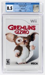 NINTENDO WII (2011) GREMLINS GIZMO (Y-FOLDS/A) CGC 8.5.