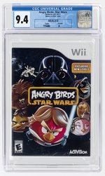 NINTENDO WII (2013) ANGRY BIRDS: STAR WARS (Y-FOLDS/A) CGC 9.4.