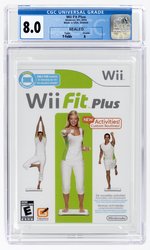 NINTENDO WII (2009) WII FIT PLUS (Y-FOLDS/A) CGC 8.0.