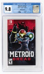 NINTENDO SWITCH (2021) METROID DREAD (Y-FOLDS/A) CGC 9.8.