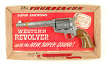 "THE THUNDER GUN/SUPER SMOKING WESTERN REVOLVER" BY MARX.