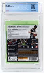 XBOX ONE (2018) NBA 2K19 (Y-FOLDS/A) CGC 9.2.