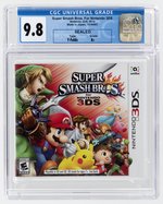 NINTENDO 3DS (2014) SUPER SMASH BROS. FOR NINTENDO 3DS (Y-FOLDS/A+) CGC 9.8.