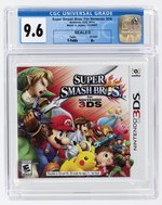 NINTENDO 3DS (2014) SUPER SMASH BROS. FOR NINTENDO 3DS (Y-FOLDS/A+) CGC 9.6.