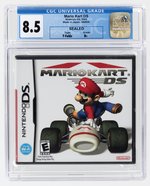 NINTENDO DS (2005) MARIO KART DS (Y-FOLDS/B+) CGC 8.5.