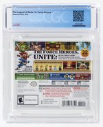 NINTENDO 3DS (2015) THE LEGEND OF ZELDA: TRI FORCE HEROES (Y-FOLDS/A+) CGC 9.6.