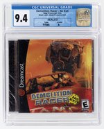 SEGA DREAMCAST (2000) DEMOLITION RACE: NO EXIT (Y-FOLDS/A+) CGC 9.4.