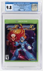 XBOX ONE (2018) MEGA MAN X LEGACY COLLECTION 1 + 2 (Y-FOLDS/A+) CGC 9.8.