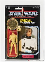 STAR WARS: THE POWER OF THE FORCE (1985) - LUKE SKYWALKER (IMPERIAL STORMTROOPER) 92 BACK AFA 85 Y-NM+.