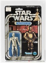 STAR WARS (1978) - SEE-THREEPIO (C-3PO) 12 BACK-B AFA 85 NM+.