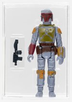 STAR WARS (1979) - LOOSE ACTION FIGURE/HK BOBA FETT AFA 80 NM.