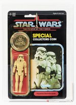 STAR WARS: THE POWER OF THE FORCE (1985) - STORMTROOPER 92 BACK AFA 60 Y-EX.