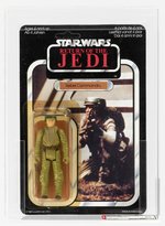 PALITOY STAR WARS: RETURN OF THE JEDI (1983) - REBEL COMMANDO 65 BACK-A AFA 80Y-NM.