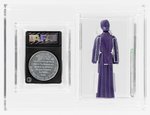 STAR WARS: THE POWER OF THE FORCE (1984) - IMPERIAL DIGNITARY LOOSE W/COIN AFA SET.