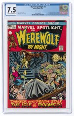 MARVEL SPOTLIGHT #4 JUNE 1972 CGC 7.5 VF- (FIRST DARKHOLD).