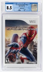 NINTENDO WII (2012) THE AMAZING SPIDER-MAN (Y-FOLDS/A+) CGC 8.5.