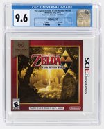 NINTENDO 3DS (2018) THE LEGEND OF ZELDA: A LINK BETWEEN WORLDS (Y-FOLDS/A+) CGC 9.6.