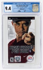 PLAYSTATION PSP (2005) TIGER WOODS PGA TOUR (Y-FOLDS/A+) CGC 9.4.