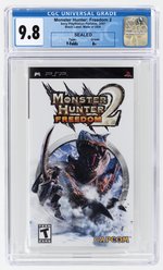 PLAYSTATION PSP (2007) MONSTER HUNTER: FREEDOM 2 (Y-FOLDS/A+) CGC 9.8.