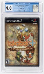 PLAYSTATION PS2 (2006) TOKOBOT PLUS: MYSTERIES OF THE KARAKURI (Y-FOLDS/B+) CGC 9.0.