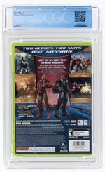 XBOX 360 (2010) IRON MAN 2 (Y-FOLDS/A) CGC 8.0.