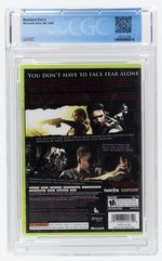 XBOX 360 (2009) RESIDENT EVIL 5 (Y-FOLDS/A) CGC 9.4.