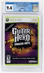 XBOX 360 (2009) GUITAR HERO: SMASH HITS (Y-FOLDS/A+) CGC 9.4.