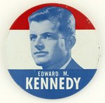 EDWARD M. KENNEDY 3" LITHO FOR 1962 1ST RUN FOR SENATE.