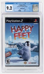 PLAYSTATION PS2 (2006) HAPPY FEET (Y-FOLDS/A) CGC 9.2.