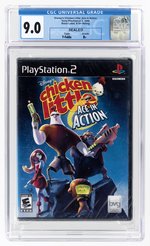 PLAYSTATION PS2 (2006) DISNEY'S CHICKEN LITTLE: ACE IN ACTION (Y-FOLDS/B+) CGC 9.0.