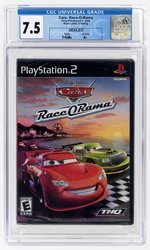 PLAYSTATION PS2 (2009) CARS: RACE-O-RAMA (Y-FOLDS/A+) CGC 7.5.