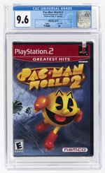 PLAYSTATION PS2 (2002) PAC-MAN WORLD 2 (GREATEST HITS) (Y-FOLDS/A+) GCG 9.6.