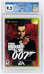 XBOX (2005) FROM RUSSIA WITH LOVE (Y-FOLDS/A) CGC 9.2.