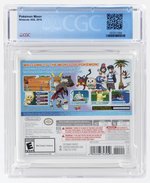 NINTENDO 3DS (2016) POKEMON MOON (Y-FOLDS/A+) CGC 9.8.