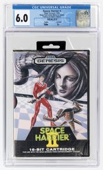 SEGA GENESIS (1989) SPACE HARRIER II (TUBE/C+) CGC 6.0.