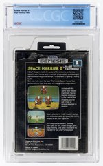 SEGA GENESIS (1989) SPACE HARRIER II (TUBE/C+) CGC 6.0.