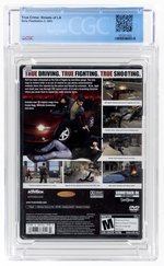 PLAYSTATION PS2 (2003) TRUE CRIME: STREETS OF LA (Y-FOLDS/A) CGC 9.2.