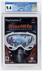 PLAYSTATION PS2 (2008) SHAUN WHITE SNOWBOARDING (Y-FOLDS/A+) CGC 9.4.