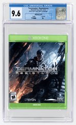 XBOX ONE (2019) TERMINATOR: RESISTANCE (Y-FOLDS/A+) CGC 9.6.