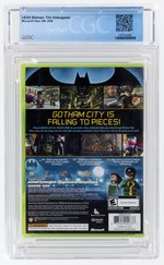 XBOX 360 (2008) LEGO BATMAN: THE VIDEOGAME (PLATINUM HITS) (Y-FOLDS/A) CGC 9.2.