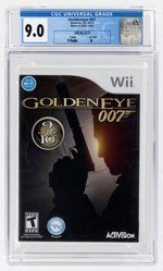 NINTENDO WII (2010) GOLDENEYE 007 (Y-FOLDS/A) CGC 9.0.