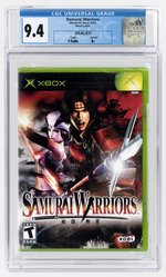 XBOX (2004) SAMURAI WARRIORS (Y-FOLDS/B+) CGC 9.4.