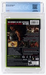 XBOX (2005) 50 CENT: BULLETPROOF (Y-FOLDS/A+) CGC 9.6.